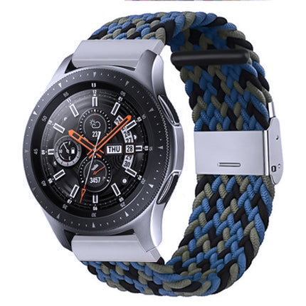 Nylon Braided Metal Buckle Strap for Galaxy Watch 4 20mm, 20mm - DealBuddy