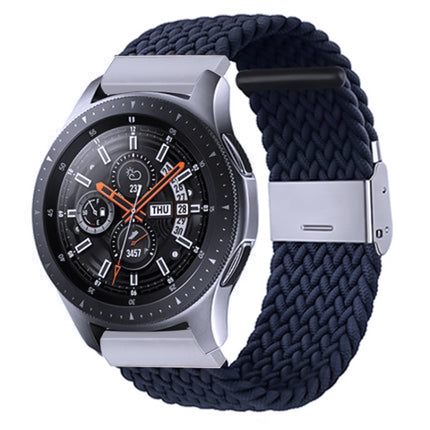 Nylon Braided Metal Buckle Strap for Galaxy Watch 4 20mm, 20mm - DealBuddy