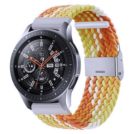 Nylon Braided Metal Buckle Strap for Galaxy Watch 4 20mm, 20mm - DealBuddy