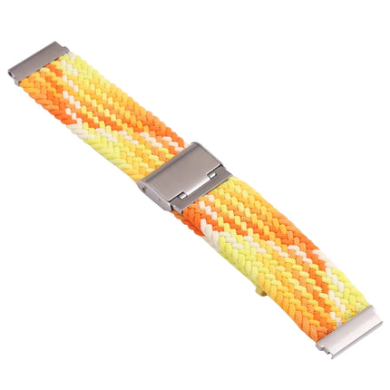 Nylon Braided Metal Buckle Strap for Galaxy Watch 4 20mm, 20mm