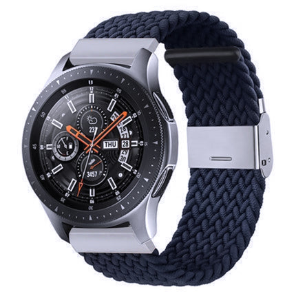 Nylon Braided Metal Buckle Strap for Galaxy Watch 4 20mm, 20mm - DealBuddy