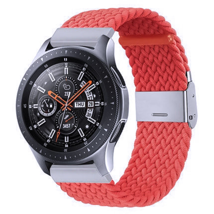 Nylon Braided Metal Buckle Strap for Galaxy Watch 4 20mm, 20mm - DealBuddy
