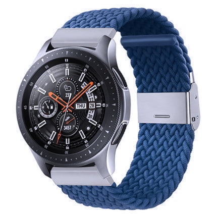 Nylon Braided Metal Buckle Strap for Galaxy Watch 4 20mm, 20mm - DealBuddy