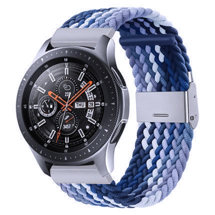Nylon Braided Metal Buckle Strap for Galaxy Watch 4 20mm, 20mm - DealBuddy
