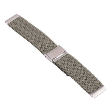 Nylon Braided Metal Buckle Strap for Galaxy Watch 4 20mm, 20mm - DealBuddy