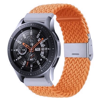 Nylon Braided Metal Buckle Strap for Galaxy Watch 4 20mm, 20mm - DealBuddy