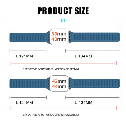 Silicone Magnetic Strap Watchband For Apple Watch Series