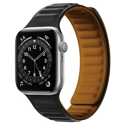 Silicone Magnetic Strap Watchband For Apple Watch Series, 7 41mm / 6&SE&5&4 40mm / 3&2&1 38mm, 7 45mm / 6&SE&5&4 44mm / 3&2&1 42mm - DealBuddy