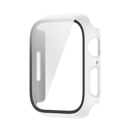 Shockproof PC Protective Case with Tempered Glass Film, For Apple Watch Series 9 / 8 / 7 45mm, For Apple Watch Series 9 / 8 / 7 41mm - DealBuddy