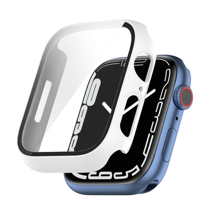 Shockproof PC Protective Case with Tempered Glass Film, For Apple Watch Series 9 / 8 / 7 45mm, For Apple Watch Series 9 / 8 / 7 41mm - DealBuddy