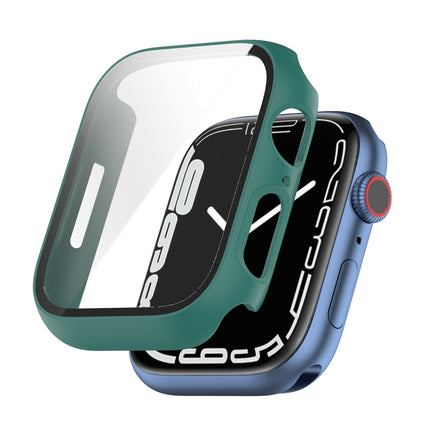 Shockproof PC Protective Case with Tempered Glass Film, For Apple Watch Series 9 / 8 / 7 45mm, For Apple Watch Series 9 / 8 / 7 41mm - DealBuddy