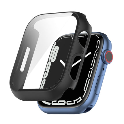 Shockproof PC Protective Case with Tempered Glass Film, For Apple Watch Series 9 / 8 / 7 45mm, For Apple Watch Series 9 / 8 / 7 41mm - DealBuddy