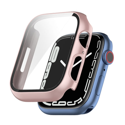 Shockproof PC Protective Case with Tempered Glass Film, For Apple Watch Series 9 / 8 / 7 45mm, For Apple Watch Series 9 / 8 / 7 41mm - DealBuddy