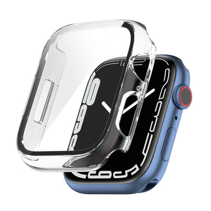 Shockproof PC Protective Case with Tempered Glass Film, For Apple Watch Series 9 / 8 / 7 45mm, For Apple Watch Series 9 / 8 / 7 41mm - DealBuddy