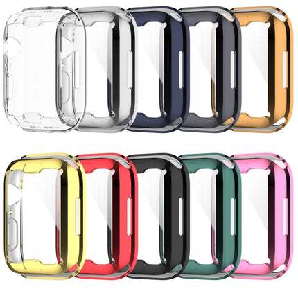 Shockproof TPU Full Protective Shell with Protective Film, For Apple Watch Series 9 / 8 / 7 45mm, For Apple Watch Series 9 / 8 / 7 41mm - DealBuddy