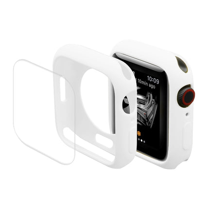 ENKAY Hat-Prince Protective TPU Watch Case + Full Coverage PET Screen Protector Film for Apple Watch Series 7 41mm - DealBuddy