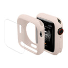 ENKAY Hat-Prince Protective TPU Watch Case + Full Coverage PET Screen Protector Film for Apple Watch Series 7 41mm - DealBuddy
