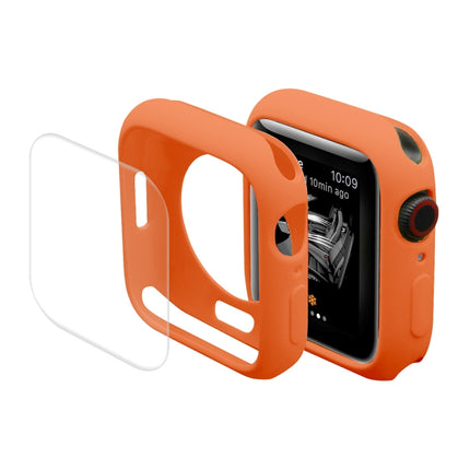 ENKAY Hat-Prince Protective TPU Watch Case + Full Coverage PET Screen Protector Film for Apple Watch Series 7 45mm - DealBuddy