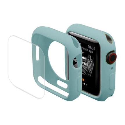 ENKAY Hat-Prince Protective TPU Watch Case + Full Coverage PET Screen Protector Film for Apple Watch Series 7 45mm - DealBuddy