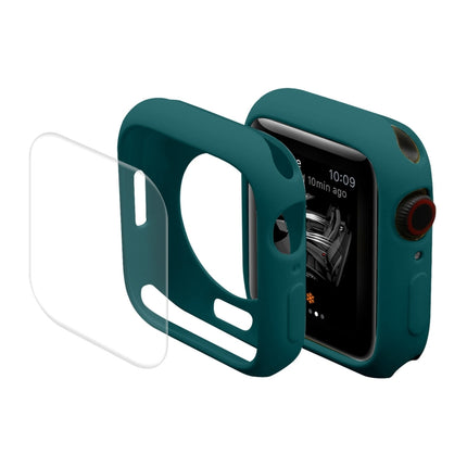 ENKAY Hat-Prince Protective TPU Watch Case + Full Coverage PET Screen Protector Film for Apple Watch Series 7 45mm - DealBuddy