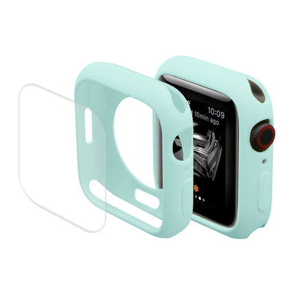 ENKAY Hat-Prince Protective TPU Watch Case + Full Coverage PET Screen Protector Film for Apple Watch Series 7 45mm - DealBuddy