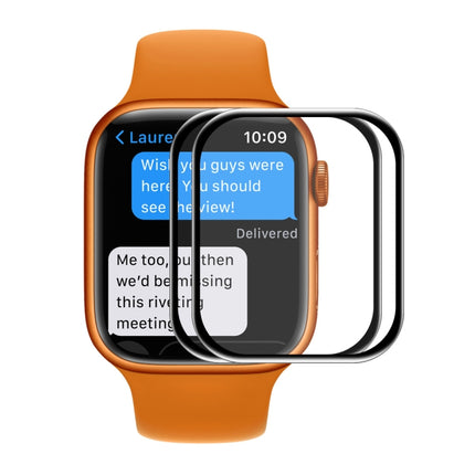ENKAY Hat-Prince 3D Curved Edge Full Coverage Full Tempered Glass HD Screen Protector Film For Apple Watch Series 9 / 8 / 7 41mm