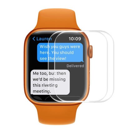 ENKAY Hat-Prince 3D Curved Edge Full Coverage Full Tempered Glass HD Screen Protector Film For Apple Watch Series 9 / 8 / 7 41mm