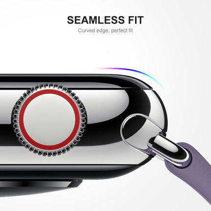 ENKAY Hat-Prince 3D Curved Edge Full Coverage Full Tempered Glass HD Screen Protector Film For Apple Watch Series 9 / 8 / 7 45mm