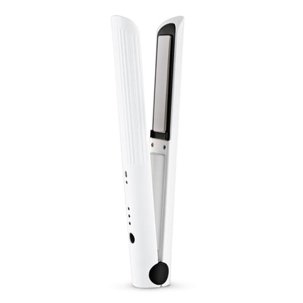 K-SKIN Portable Rechargeable Hair Straightener Curler Ceramic Iron Styling Tool Cordless Adjustable Temperature Fast Heat