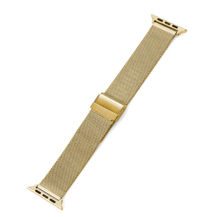 Milan Meta Watchband For Apple Watch Series, 7 41mm / 6&SE&5&4 40mm / 3&2&1 38mm, 7 45mm / 6&SE&5&4 44mm / 3&2&1 42mm - DealBuddy