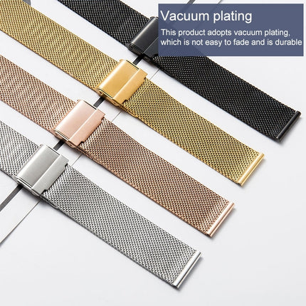 Milan Meta Watchband For Apple Watch Series, 7 41mm / 6&SE&5&4 40mm / 3&2&1 38mm, 7 45mm / 6&SE&5&4 44mm / 3&2&1 42mm - DealBuddy