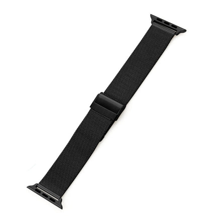 Milan Meta Watchband For Apple Watch Series, 7 41mm / 6&SE&5&4 40mm / 3&2&1 38mm, 7 45mm / 6&SE&5&4 44mm / 3&2&1 42mm - DealBuddy