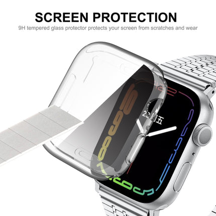 For Apple Watch Series 9 / 8 / 7 41mm ENKAY Hat-Prince Transparent TPU Case