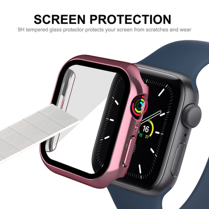 ENKAY Hat-Prince 2 in 1 PC Frame + 9H Tempered Glass Case, For Apple Watch Series 8 / 7 41mm, For Apple Watch Series 8 / 7 45mm - DealBuddy
