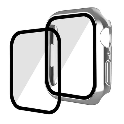 ENKAY Hat-Prince 2 in 1 PC Frame + 9H Tempered Glass Case, For Apple Watch Series 8 / 7 41mm, For Apple Watch Series 8 / 7 45mm - DealBuddy