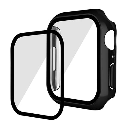 ENKAY Hat-Prince 2 in 1 PC Frame + 9H Tempered Glass Case, For Apple Watch Series 8 / 7 41mm, For Apple Watch Series 8 / 7 45mm - DealBuddy