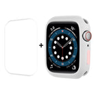 ENKAY  TPU Case  + Full Coverage PET Screen Protector, For Apple Watch Series 8 / 7 41mm, For Apple Watch Series 8 / 7 45mm - DealBuddy
