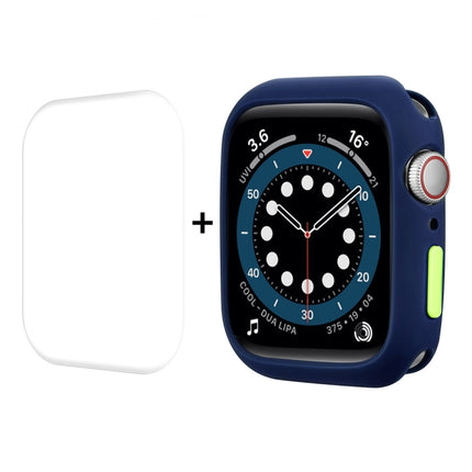 ENKAY  TPU Case  + Full Coverage PET Screen Protector, For Apple Watch Series 8 / 7 41mm, For Apple Watch Series 8 / 7 45mm - DealBuddy