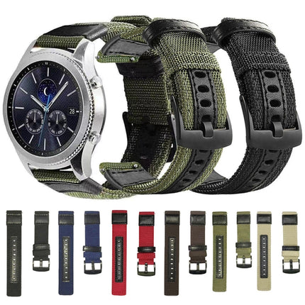 Wear-Resistant Canvas Strap, For Samsung Galaxy Watch4 40mm, For Samsung Galaxy Watch4 44mm - DealBuddy