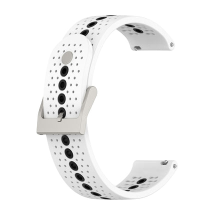 Two-Color Silicone Breathable Strap, For Samsung Gear S2 Classic, For Samsung Galaxy Gear Sport - DealBuddy