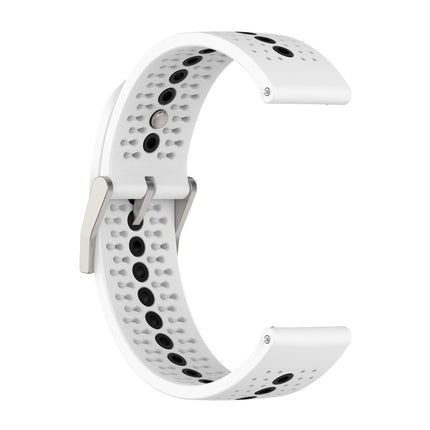 Two-Color Silicone Breathable Strap, For Samsung Gear S2 Classic, For Samsung Galaxy Gear Sport - DealBuddy