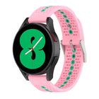 Two-Color Silicone Breathable Strap