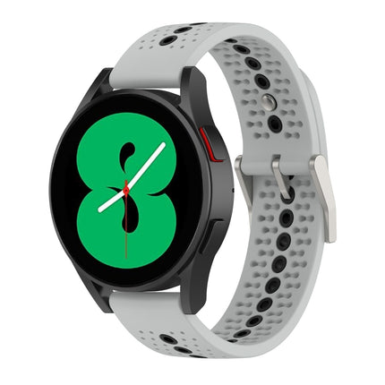 Two-Color Silicone Breathable Strap, For Samsung Gear S2 Classic, For Samsung Galaxy Gear Sport - DealBuddy