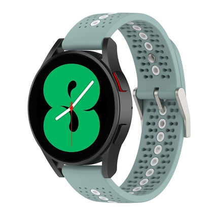 Two-Color Silicone Breathable Strap, For Samsung Gear S2 Classic, For Samsung Galaxy Gear Sport - DealBuddy