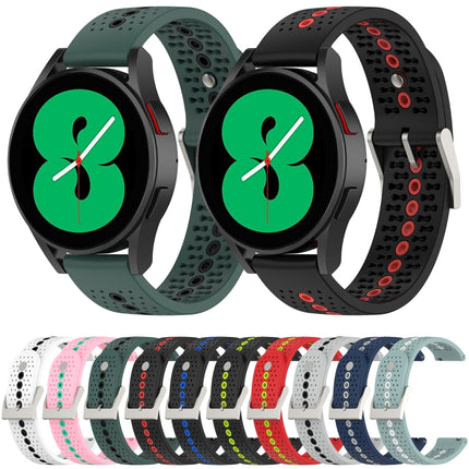 Two-Color Silicone Breathable Strap, For Samsung Gear S2 Classic, For Samsung Galaxy Gear Sport - DealBuddy
