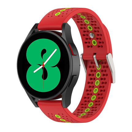 Two-Color Silicone Breathable Strap, For Samsung Gear S2 Classic, For Samsung Galaxy Gear Sport - DealBuddy