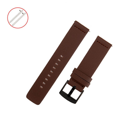 Leather Watch Strap, For Samsung Galaxy Watch 4 44mm, For Samsung Galaxy Watch 4 40mm, For Samsung Galaxy Watch 4 Classic 46mm, For Samsung Galaxy Watch 4 Classic 42mm, For Samsung Galaxy Watch Active 2 40mm, For Samsung Galaxy Watch Active 2 44mm     ... - DealBuddy