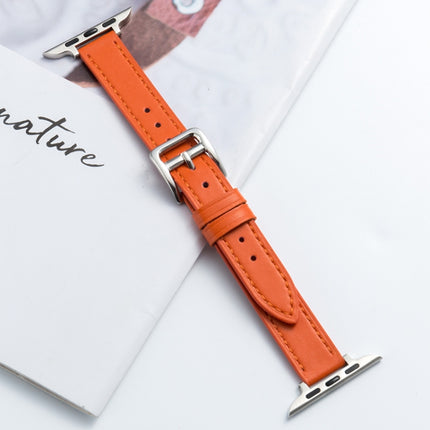 Microfiber Leather Pin Buckle Watch Strap For Apple Watch Series, 7 41mm / 6&SE&5&4 40mm / 3&2&1 38mm, 7 45mm / 6&SE&5&4 44mm / 3&2&1 42mm - DealBuddy