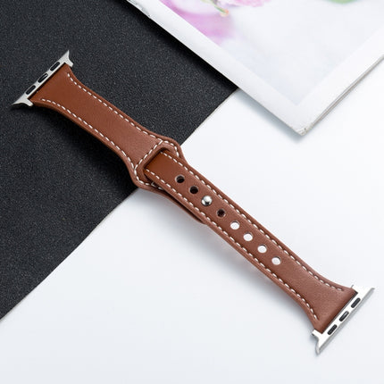 Microfiber Leather Watch Strap For Apple Watch Series, 7 41mm / 6&SE&5&4 40mm / 3&2&1 38mm, 7 45mm / 6&SE&5&4 44mm / 3&2&1 42mm - DealBuddy