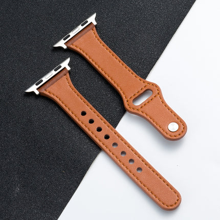 Microfiber Leather Watch Strap For Apple Watch Series, 7 41mm / 6&SE&5&4 40mm / 3&2&1 38mm, 7 45mm / 6&SE&5&4 44mm / 3&2&1 42mm - DealBuddy